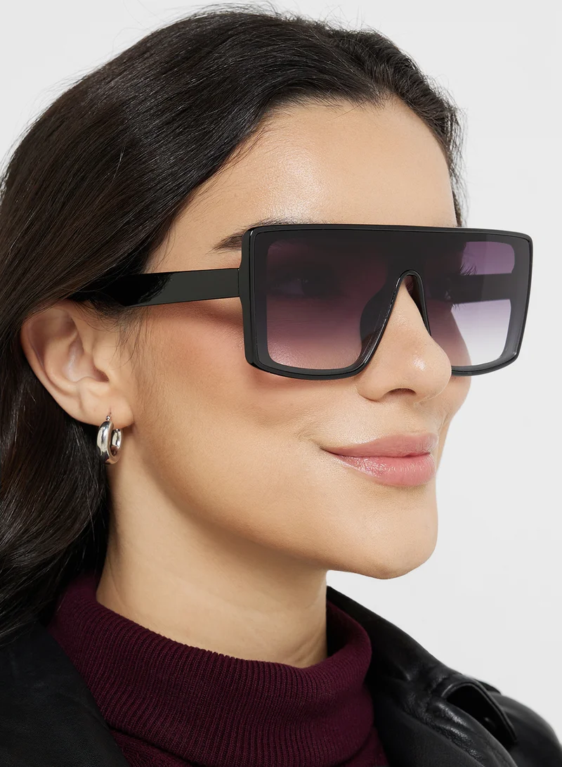 ايلا Oversized Square Len Sunglasses