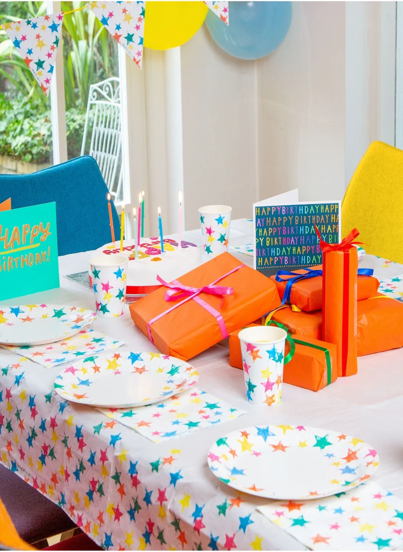 Talking Tables Birthday Star Eco Paper Flags