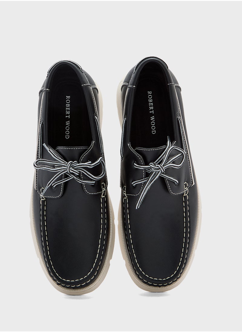 Robert Wood Casual Boat Shoes  - Image 4