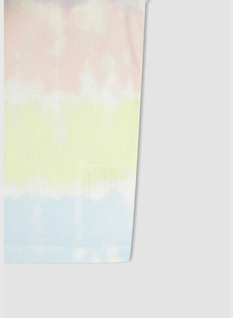 DeFacto Regular Fit Sleeveless Batik Print Vest