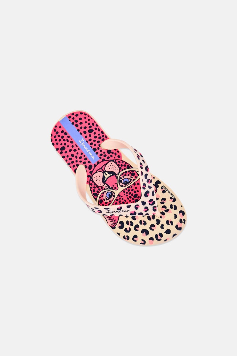Ipanema Kids Girl Safari Slip On Slippers, Multicolor - Image 2
