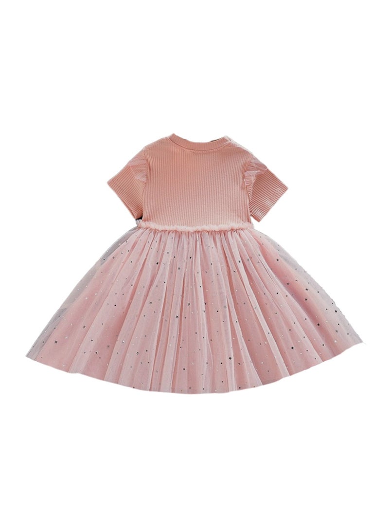 D'Daniela Ribbed Tulle Dress - Image 2