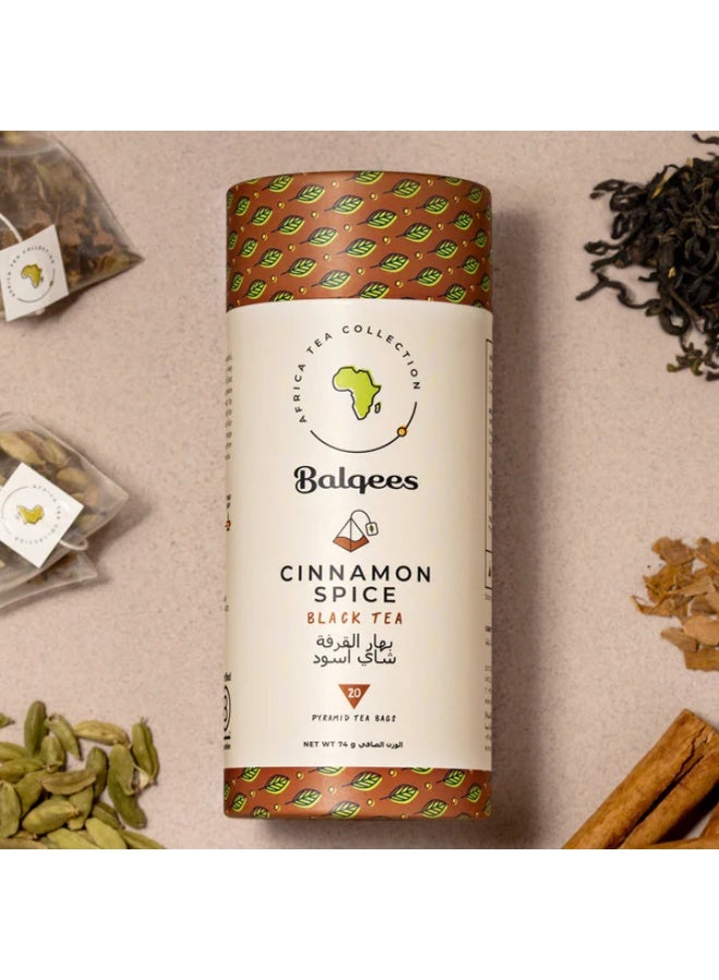 Balqees Cinnamon Spice Black Tea - Image 1