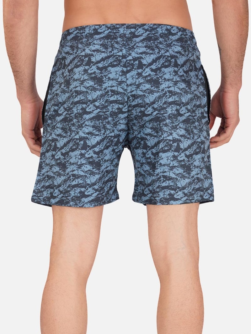 NEVER LOSE Mens 5" Swim Trunks with Zipper Pockets Quick Dry Beach Board Shorts for Men Swimsuit Swimwear with Mesh Lining (XX-Large, 2050A) - Image 5