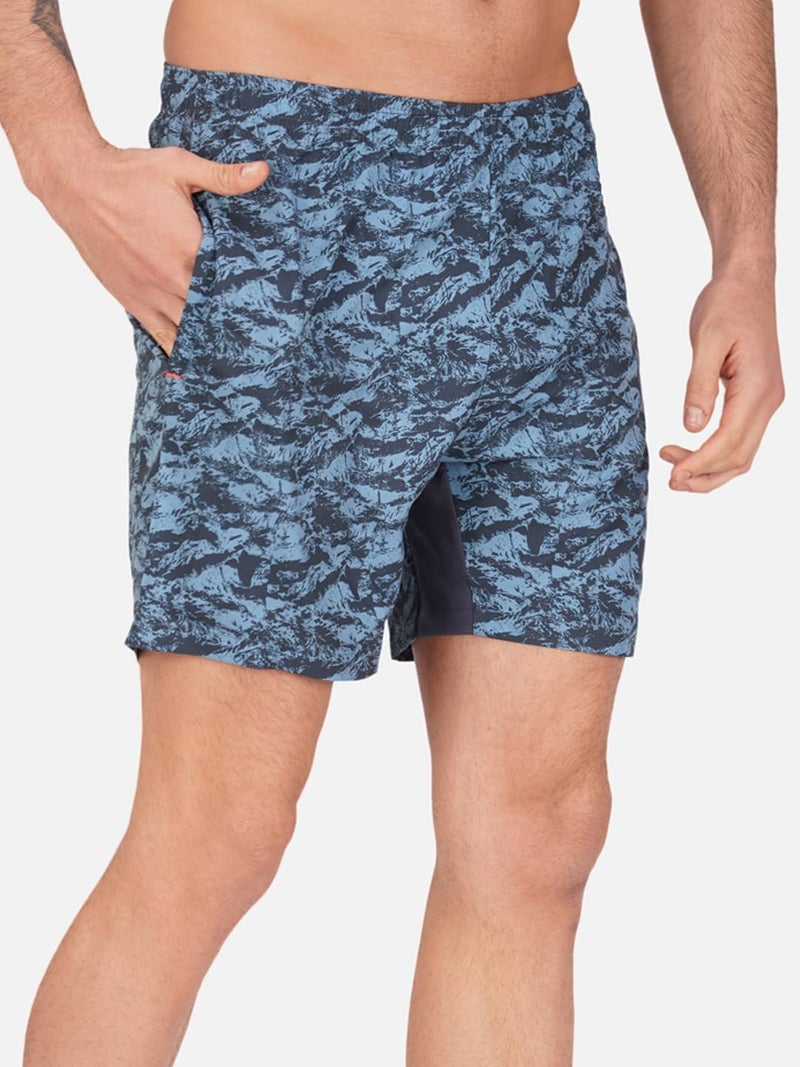 NEVER LOSE Mens 5" Swim Trunks with Zipper Pockets Quick Dry Beach Board Shorts for Men Swimsuit Swimwear with Mesh Lining (XX-Large, 2050A) - Image 4