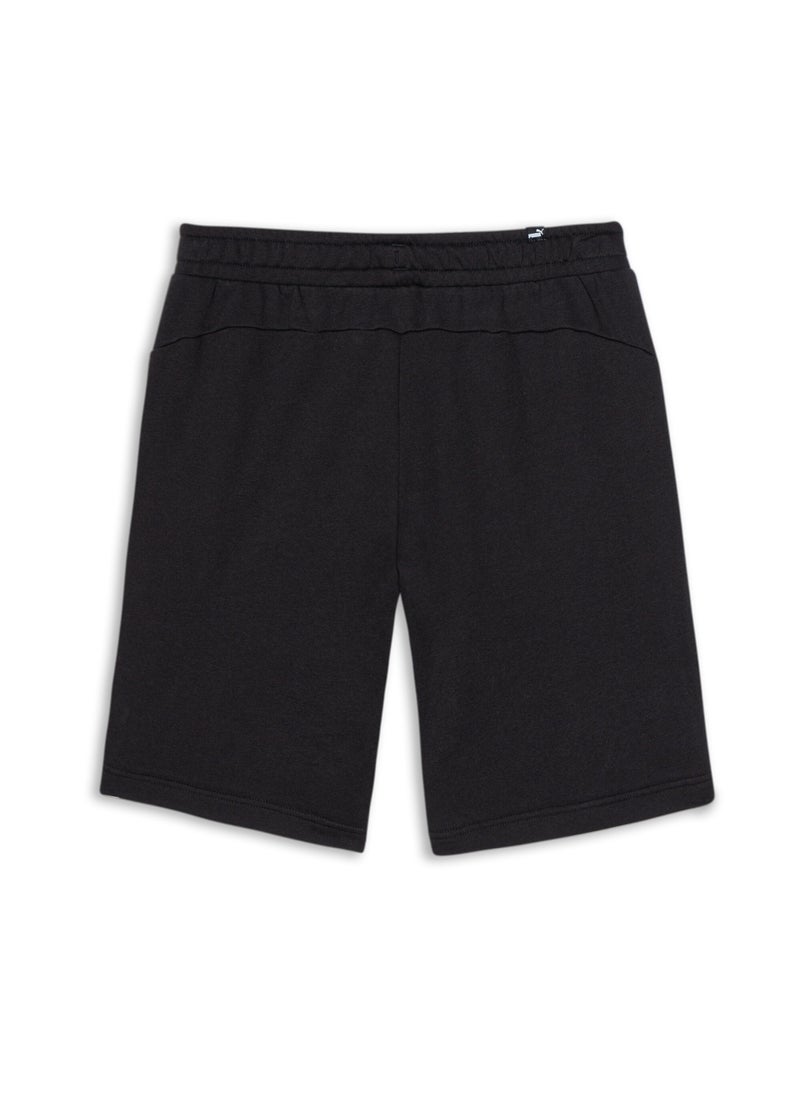 PUMA Essentials Mens Black Sweat Shorts  - Image 2