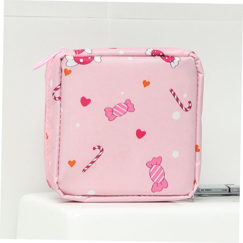2 Pcs Portable Sanitary Pad Storage Holder Tampon Pouch Women Daily Use - Image 5