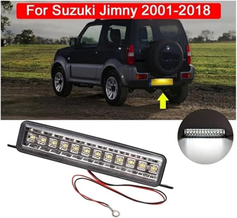 Wivplex White License Plate Light Assembly for Jimny - Image 4