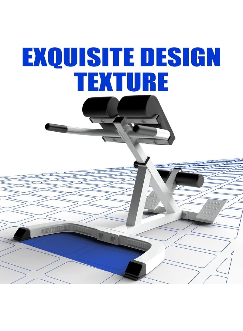 XiuWoo Roman Chair,Back Extension Bench,Multi Functional Ab Bench, Hyperextension Bench Abdominal Exercise, Leg Strength Trainer Home Men Women Full Body - Image 4