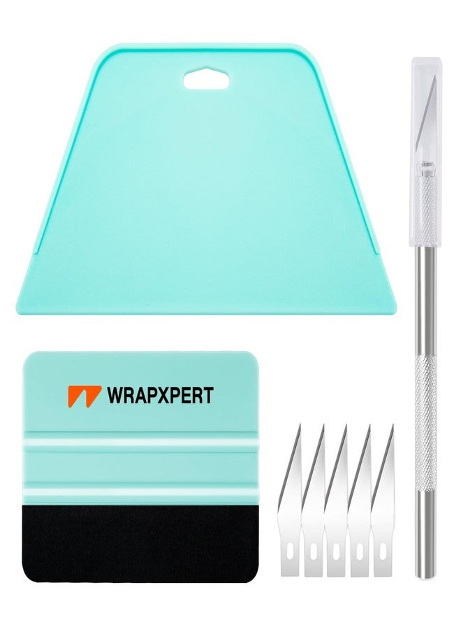 WRAPXPERT Wallpaper Smoothing Tool,Wallpaper Tool Kit for Peel and Stick Wallpaper Hanging,Vinyl Backsplash Tile,Bathroom,Window Film - Image 1