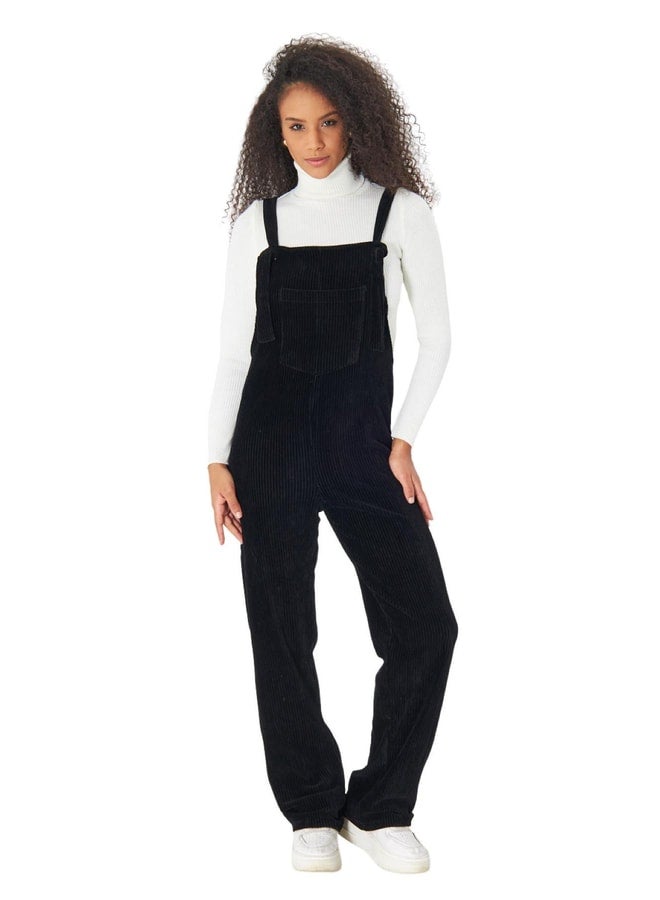 Palena PLNL6111 - Velvet Knit Overalls. - Image 1