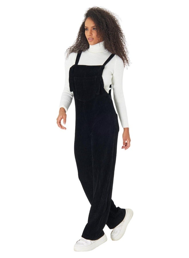Palena PLNL6111 - Velvet Knit Overalls. - Image 2