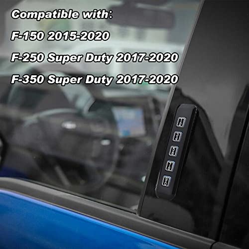 Dngbymx Keyless Entry Keypad Driver Side Left Compatible with F150 2015-2020 F250 Super Duty F350 Super Duty 2017-2020 Replace OE# 601-046 FL3Z-14A626-AD - Image 2