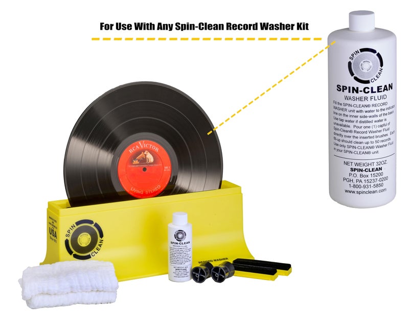 Pro-Ject Spin-Clean Record Washer Fluid 32oz. | Alcohol-Free Record Cleaner Solution | Vinyl Record Cleaner Fluid - Image 3