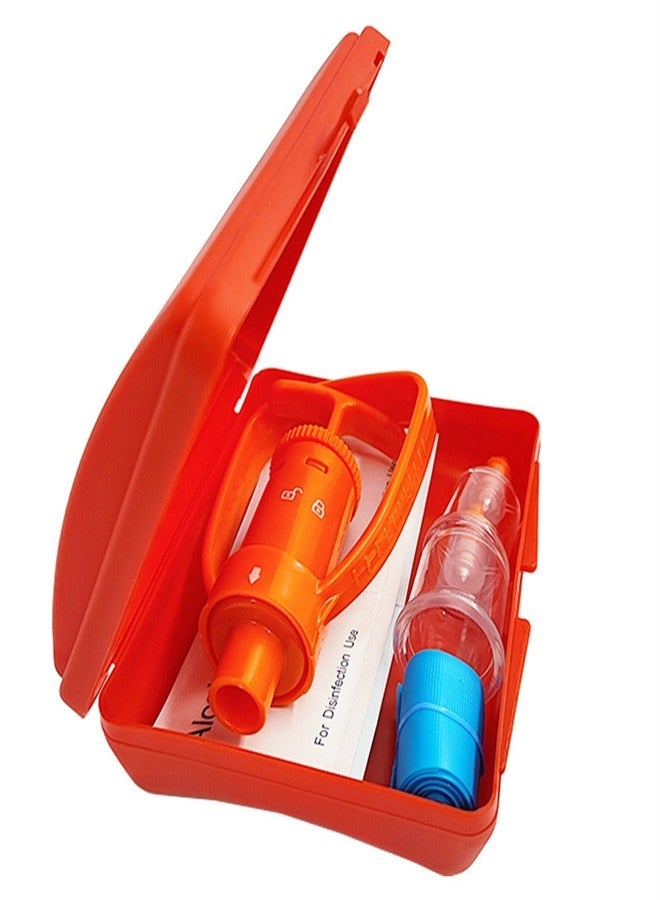 Generic Venom Extractor Snake Bite Kit Camping Hiking and Backpacking First Aid Supplies Bite Extractor Kit Equipped with Cardiopulmonary Resuscitation Mask - Image 3