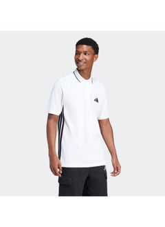 Adidas Essentials 3 Stripes Piqué Polo Shirt  - Image 5