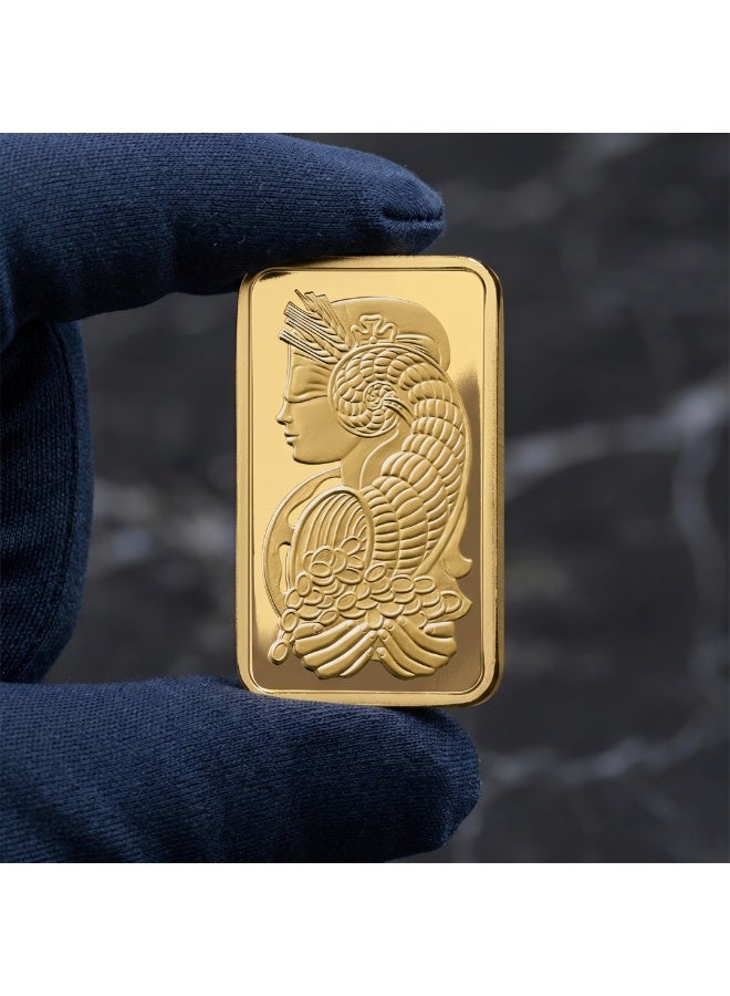 PAMP Suisse Lady Fortuna 100g Fine Gold Bar 999.9 Purity Swiss Minted CertiPAMP Assay Certificate - Image 5