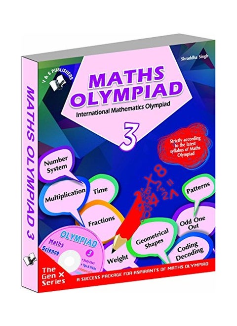 International Maths Olympiad - Class 3 Wth CD