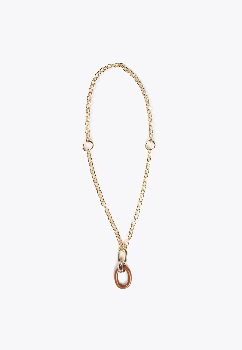 Lola Casademunt Double-chain and pendant necklace