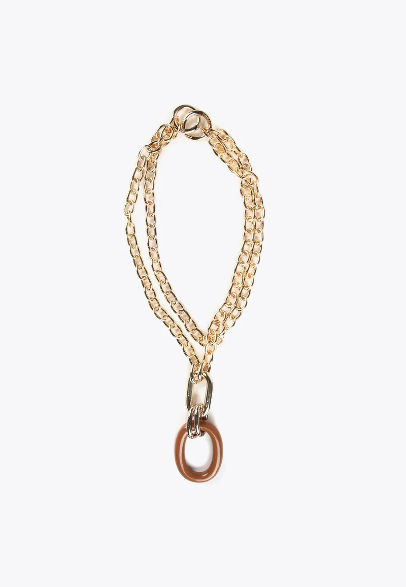 Lola Casademunt Double-chain and pendant necklace