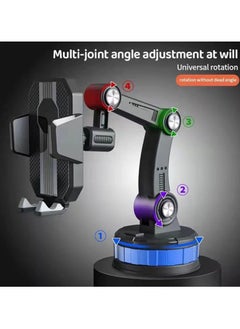 Generic Cup Holder Phone Mount – Super Adhesion Car Phone Holder with 360° Rotation for Dashboard, Windshield, and Skylight  - Image 2