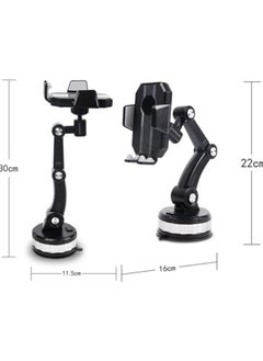 Generic Cup Holder Phone Mount – Super Adhesion Car Phone Holder with 360° Rotation for Dashboard, Windshield, and Skylight  - Image 4