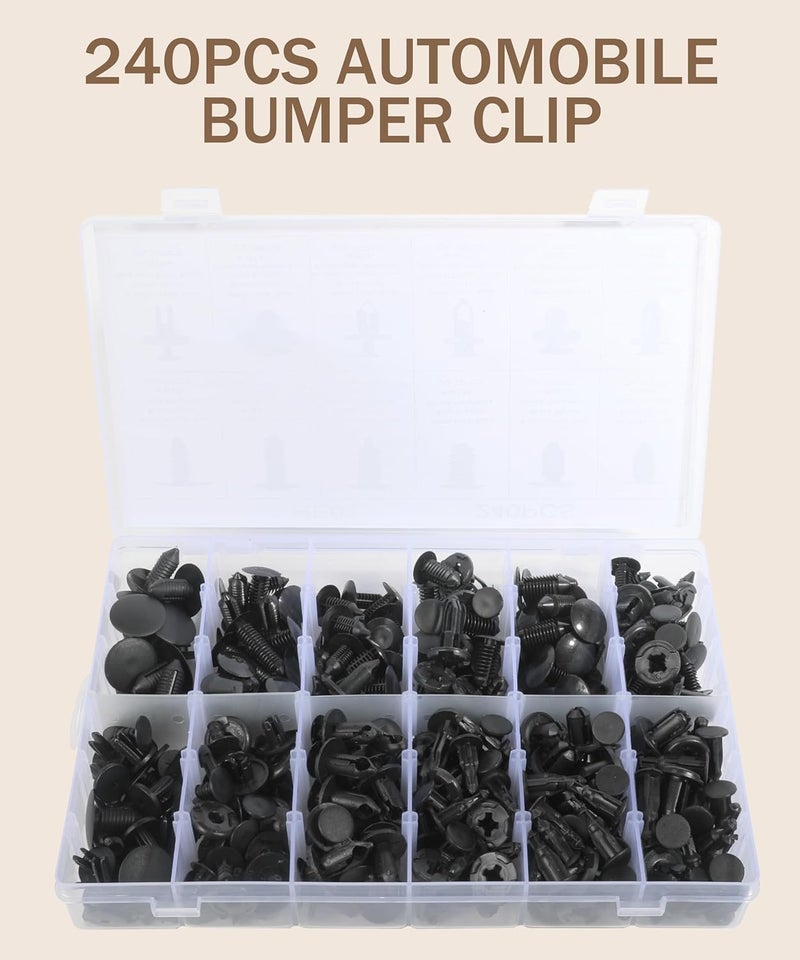 bylikeho 240 Pcs Automotive Clips Set - Image 3