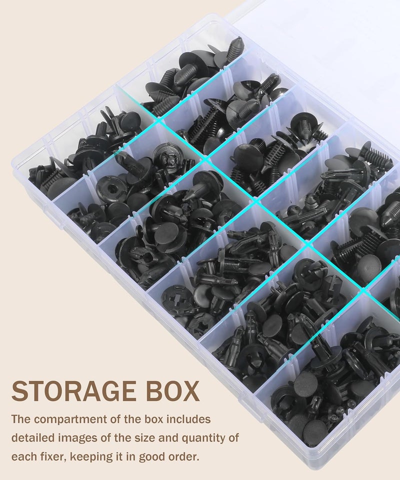bylikeho 240 Pcs Automotive Clips Set - Image 5