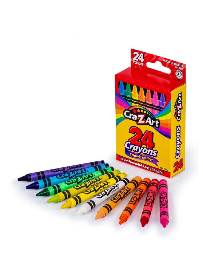 Cra-Z-Art Classic Bundle Crayons, Markers and Colored Pencil 46 Piece School Supply Arts & Crafts Bundle - Image 2