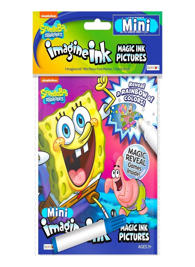 سبونج بوب سكوير بانتس مجموعة كتب تلوين سبونج بوب إيماجين إنك - تتضمن حزمة لوازم حفلات سبونج بوب سكوير بانتس 12 كتاب أنشطة حبر سحري بدون فوضى | هدايا حفلات سبونج بوب - Image 3