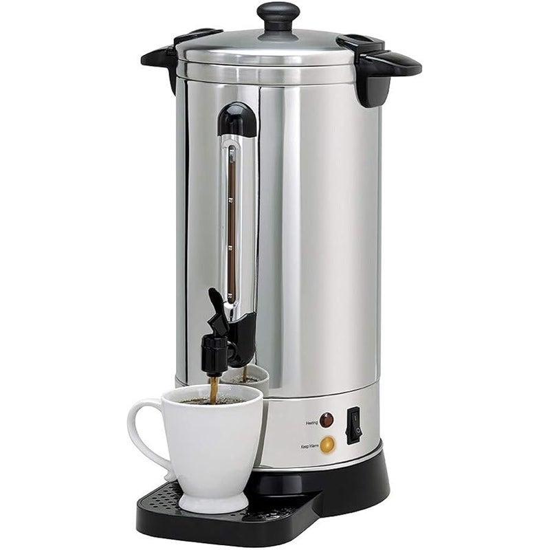 Nesco cu-50 Professional Coffee Urn, 50 cups, Stainless Steel - Image 4