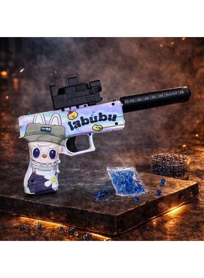 A pistol with an innovative design, pellet size 6-7 mm, equipped with a laser and K18 pellets - Labobo shape