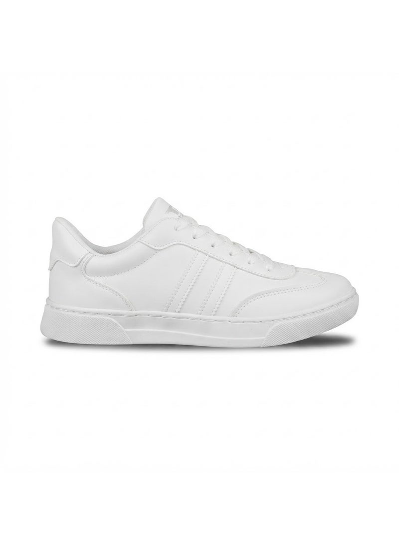 Vbranda Stylish women's sneakers crafted from soft suede SN-38-WHITE - Image 4