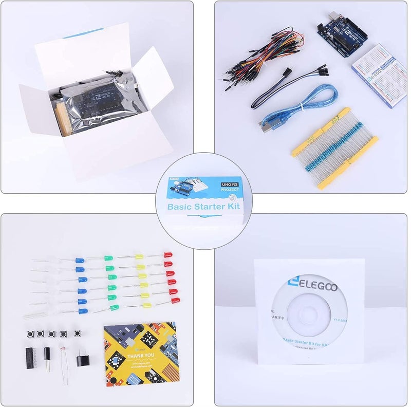ELEGOO UNO Project Basic Starter Kit with Tutorial and UNO R3 Compatible with Arduino IDE - Image 4
