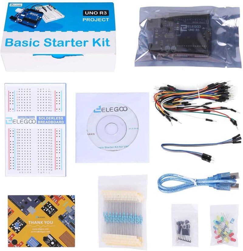 ELEGOO UNO Project Basic Starter Kit with Tutorial and UNO R3 Compatible with Arduino IDE - Image 3