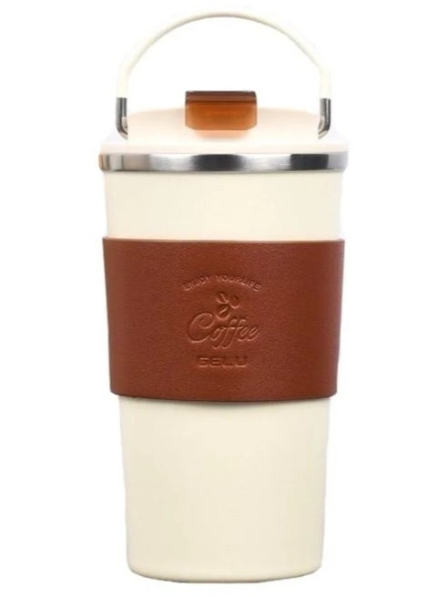 Stainless Steel Thermal Coffee Mug With Ceramic Coating 350 Ml