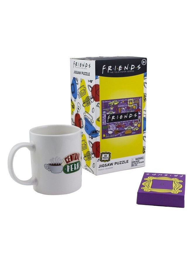 Paladone Friends Tv Show Games And Mug Gift Set Playing Cards Jigsaw Puzzle Mug  - Image 1