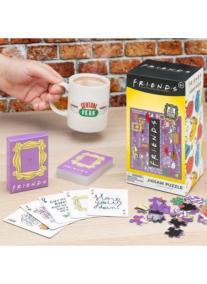 Paladone Friends Tv Show Games And Mug Gift Set Playing Cards Jigsaw Puzzle Mug  - Image 3