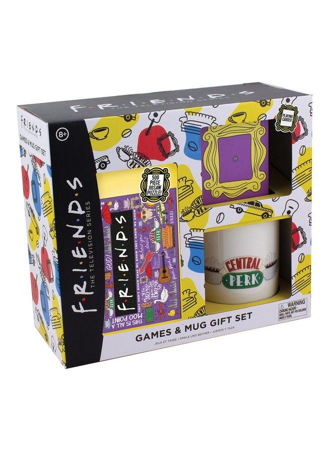 Paladone Friends Tv Show Games And Mug Gift Set Playing Cards Jigsaw Puzzle Mug  - Image 4