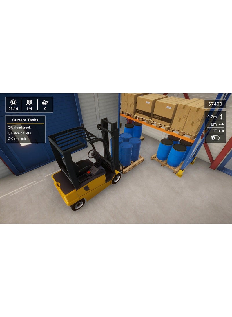 aerosoft Forklift Simulator PS5 - Warehouse Logistics Simulation Game - playstation_5_ps5 - Image 2