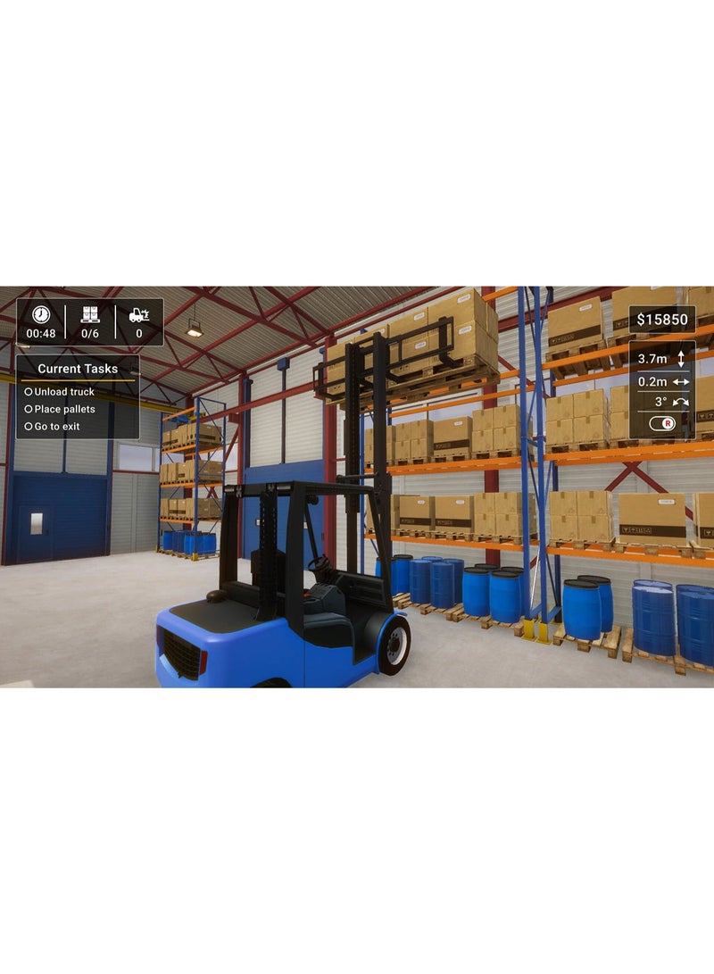 aerosoft Forklift Simulator PS5 - Warehouse Logistics Simulation Game - playstation_5_ps5 - Image 3