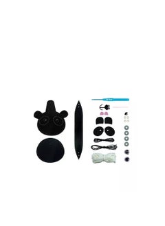 Avenir Fun My First Plush Bag Kit Panda Learn to Sew With Loopies Complete Kit With Felt, Soft Yarn Crochet Hook and Step by Step Instructions Safe & Easy to Use Kids Aged 3+  - Image 4