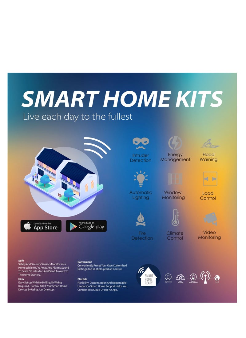 CAROSKI - WIFI Smart Bulb with 1 Year Warranty - 9W Smart Wi-Fi Light Bulb Pack of 2 - LED Home light bulb Compatible with Alexa - Echo and Google Home Assistant - Bulb smart light has Multi Colors - Image 1