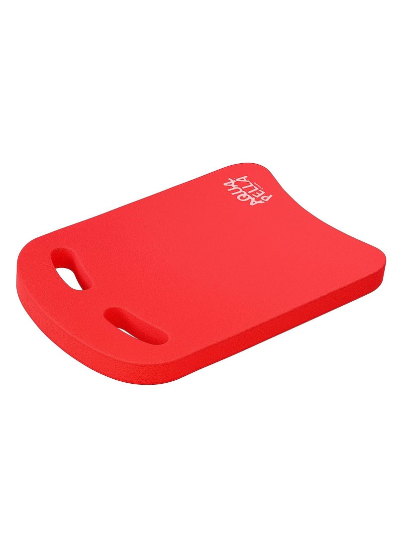 Viahart Swimming Kickboard - Red | One Size Fits All | A Great Training Aid for Children and Adults | Learn To Swin | Hydrodynamic | Pool Fun | Swim Gear & Accessory | EVA Foam