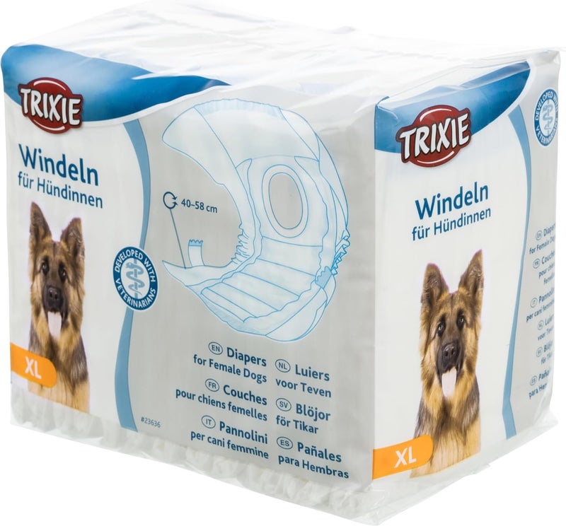 Trixie XL Dog Diapers for Female Dogs - Image 1