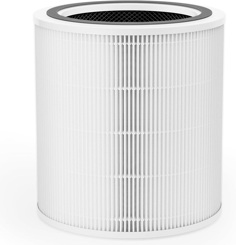فلتر بديل Leemone Core 400S متوافق مع جهاز تنقية الهواء الذكي Levoit Core 400S/400S-P المزود بتقنية WiFi، فلتر HEPA، نظام ترشيح محسّن ثلاثي المراحل، رقم القطعة 400S-RF، رقم الموديل LRF-C401S-P-WUS، اللون أبيض، عبوة من قطعة واحدة - Image 1