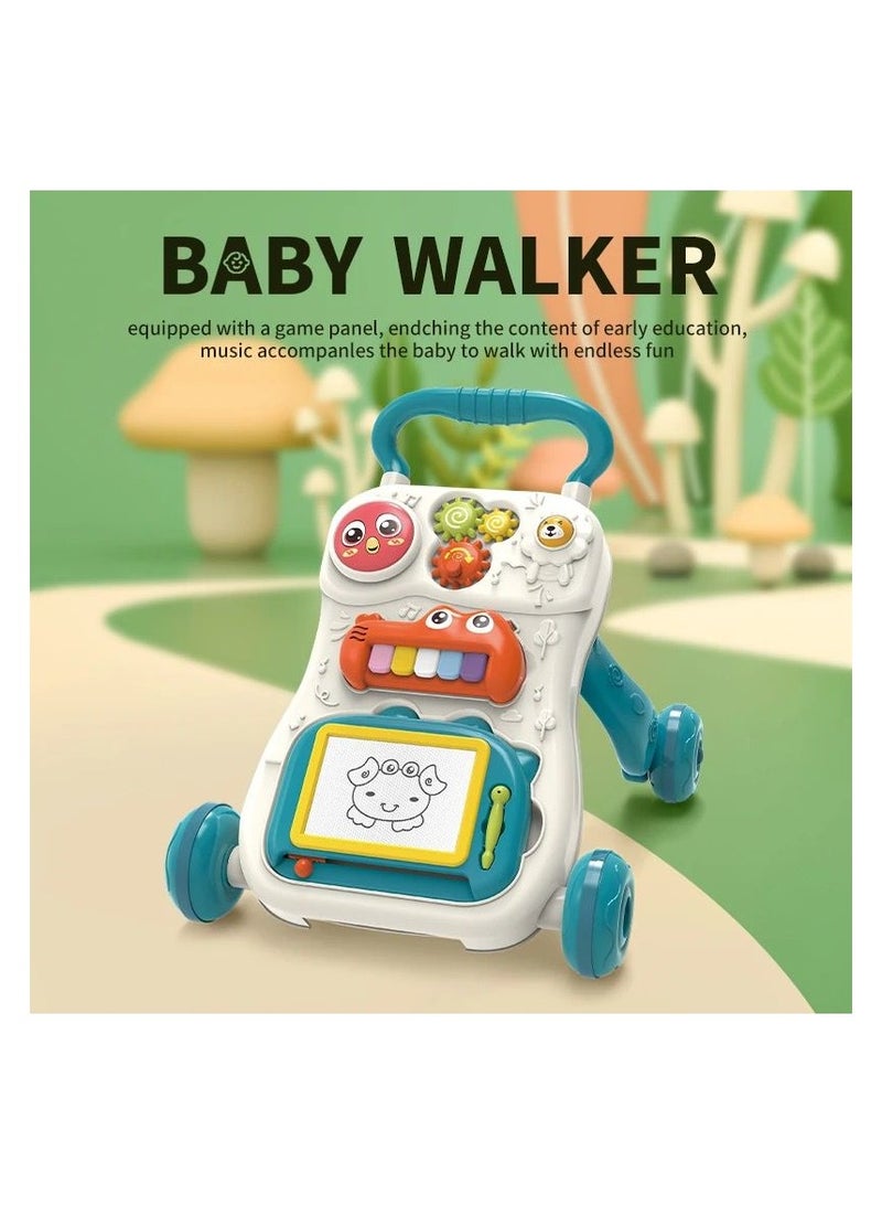 DEHKAH 3 In 1 Baby Push Walker With Detachable Plate, Walking Toys - Image 2