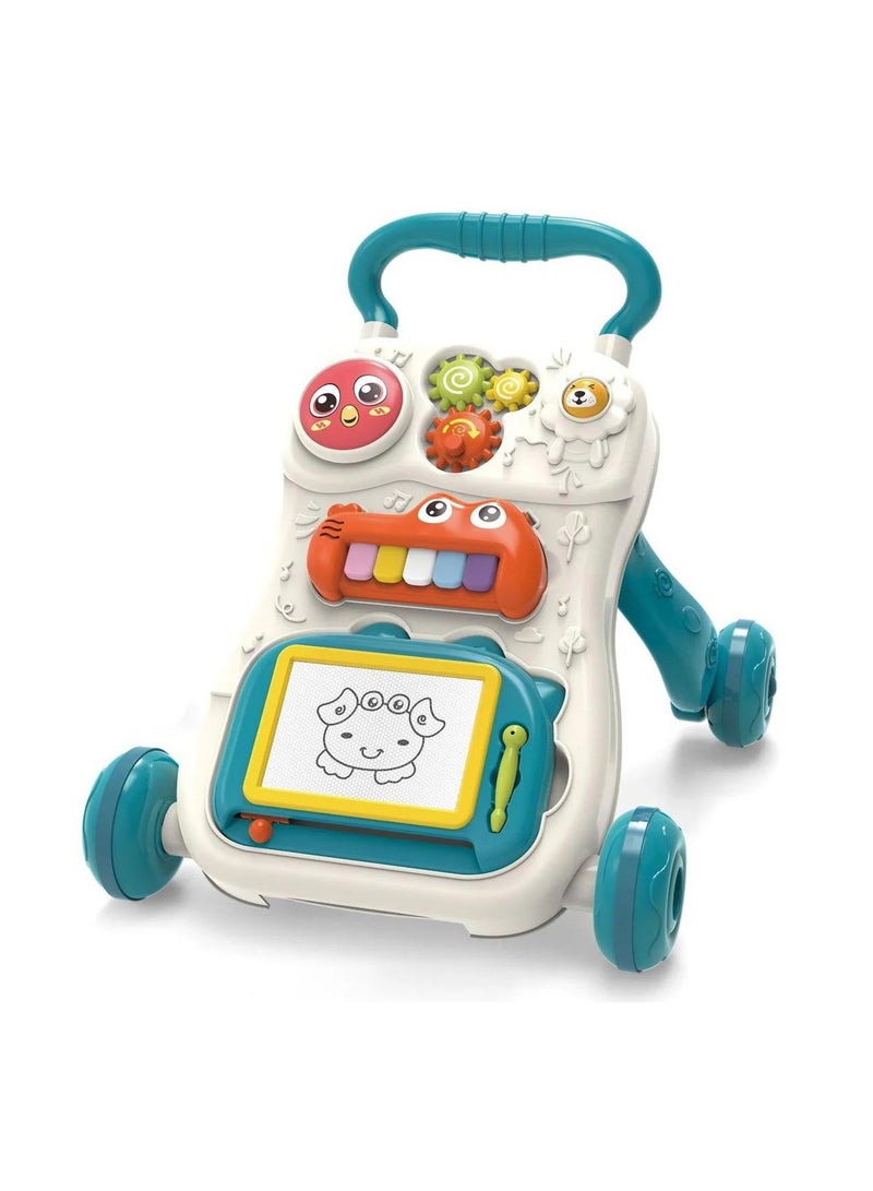 DEHKAH 3 In 1 Baby Push Walker With Detachable Plate, Walking Toys - Image 5