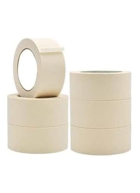 paper tape for packing,6pcs FALCON Paper Packing Tape , Writable Non-Coated Surface for Masking Sealing Packaging Use, Easy to Tear,Packing Brown FALCON Paper Shipping Tape for Moving Boxes, Packing Boxes, Shipping Cardboard and Carton Sealing.
