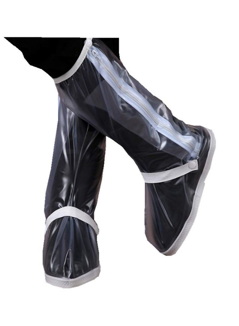 SYOSI Overshoes Rain Boots Waterproof Anti-Snow Shoe Covers Reusable Rain Boots Protective Gear for Men and Women  XL - Image 2